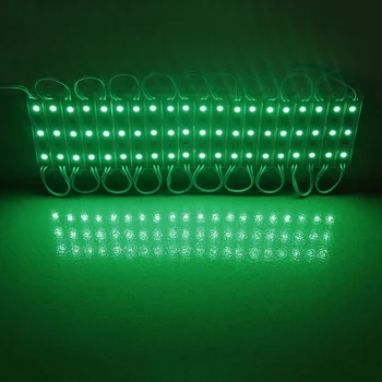 LED modul luč, svetilka SMD 5050 vodoodporni LED moduli za prijavo črke LED osvetlitvi SMD5050 3 led DC12V IP65 Bela 20pcs