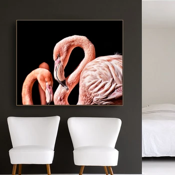 Flamingo Zakonec Dekor Wall Art Poster Tiskanje Platno Slikarstvo, Kaligrafija Dekorativne Slike za dnevno Sobo, Spalnica Doma Dekor