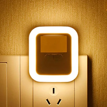 Smart Plug-v Noč Svetlobe Mraka do Zore Senzor za Dom Daljinski upravljalnik