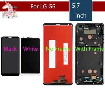 LCD Za LG G6 Zaslon, Zaslon na Dotik, Računalnike Za LG G6 LCD-Zaslon LCD-Zaslon na Dotik Skupščine H870 H870DS H871 H872 LS993 VS998
