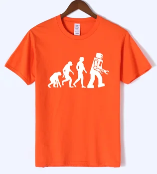 2021 T-majice Teorija Velikega Poka Robot Razvoj T-shirt vrhovi poletje priložnostne moške majice fitnes kpop šport majica s kratkimi rokavi moški