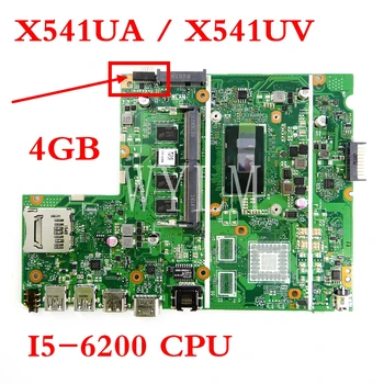 X541UA 4 GB pomnilnika Z i5-6200CPU mainboard REV2.0 Za ASUS X541UV X541UA X541U prenosni računalnik z matično ploščo Preizkušeno Deluje brezplačna dostava