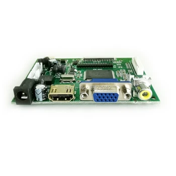 30-Pin LVDS VGA+AV 1280*800 zaslon krmilnik pogona sveta DIY kit Za N154I1/N154I2/N154I3/N154I5 plošča LCD zaslon 1-CCFL