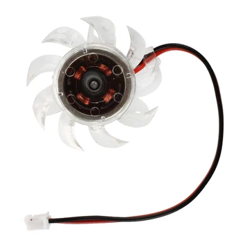 Plastično Mini Cooling Fan Heatsink Hladilnik DC 12V za PC Računalnik GPU