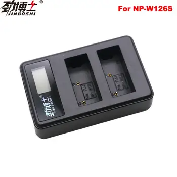 4Pcs 1500mAh NP-W126S NP W126S Baterija +USB Dvojni Polnilec za Fuji X-Pro1 XPro1 X-T1 XT1,HS30EXR HS33EXR X PRO1 NP-W126 Baterije