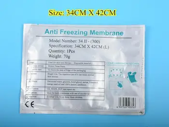 Cryolipolysis Membrane Potrošni Deli 100 kozarcev Za Zaščito Kože Brez Ozeblin Anti Freeze Blazine proti zmrzovanju Membrane