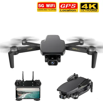 SG108 GPS Brnenje Z 5G Wifi FPV 4K HD Dual Camera Brushless Optični Tok RC Quadcopter Zložljiva Prenosna Mini Krilu Dron