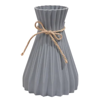 Plastični Vaze Anti-Keramične Vaze Evropske Poroko Sodobne Okraski Rattan, Kot Nezlomljiv Ustvarjalne Preprostost Doma Dekor
