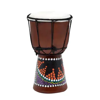 1Pc 4 palčni Strokovno Afriške Djembe Boben Bongo Les Dober Zvok Glasbila