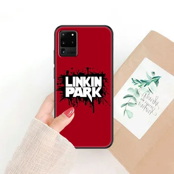 Linkin Park Rock primeru Telefon Za Samsung Galaxy Note 4 8 9 10 20 S8 S9 S10 S10E S20 Plus UITRA Ultra black art kritje luksuznih