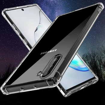Shockproof Primeru Telefon Za Samsung Galaxy S20 FE A50 A70 M20 A20 Opomba 20 S10 S20 Silikonski Mehko Primeru Na 50 A80 20e Zadnji Pokrovček