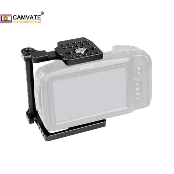 CAMVATE Standard Fotoaparat Pol Kletko Z Zaščito Amour & Montaža Platforma, Namenjena Za Blackmagic Žep Kino Camera 4K