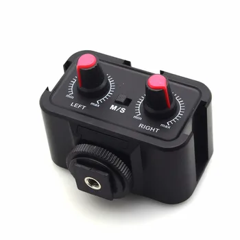 WS-V2 Universal Audio Adapter z Dvojno XLR Vhodi za DSLR Fotoaparate s Stereo & Dual Mono 3,5 mm Vhodi za DSLR Fotoaparate