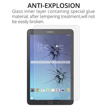 Kaljeno Steklo zaščitno folijo za Samsung Galaxy Tab E 9.6 T560 T561 Screen Protector for Samsung Tab E 9.6 SM-T560 SM-T561