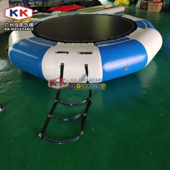 Doma Uporablja 3m dia napihljivi vodni trampolin / vodne igrače za jezero / napihljivi igre z vodo