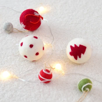 , qi baize zank sneg Christmas tree okraski žogo žogo diy material, pripomočke, ki Božični okraski
