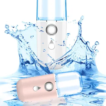 Nano Obraz Škropilnica Hidratacija Instrument Mini USB Prenosni in Polnilna Ročni Obraza Parnik Lepoto Vlažilne Vlažilnik