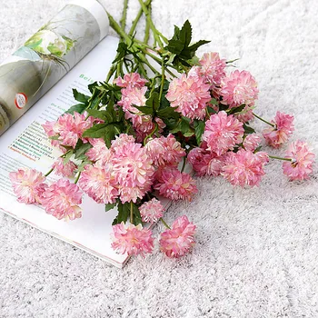 Umetna Roža Mala Marjetice Svile Plastične Rože Za Vrt Ponaredek Šopek Cvetja Za Dom Poroko Cvet Dobave ACC20