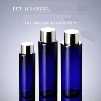 1000pcs 100 ml 200 ml 250 ml Prazno Plastenko UV navoj Potovanja Losjon Posodo Embalaža Za Kozmetiko Šampon Parfum Olje
