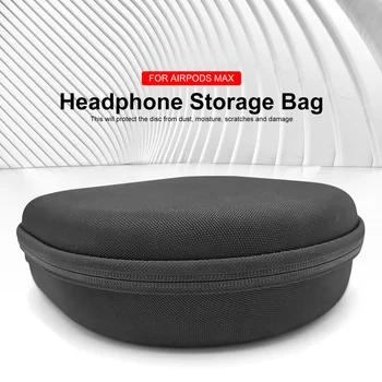 Shockproof EVA Slušalke Trdi Prenosni Shranjevanje Slušalke Kritje Vodotesne Slušalke kovček Za Airpods Max Opremo