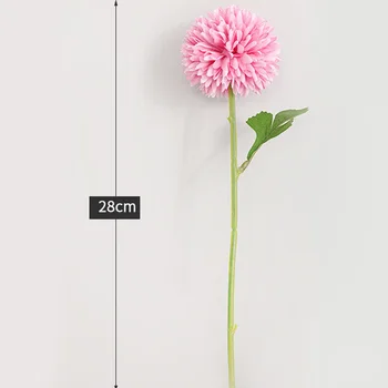Umetni Chrysanthemum Svileno Krpo Rož, Cvetlični Poroko Home Office Okraski