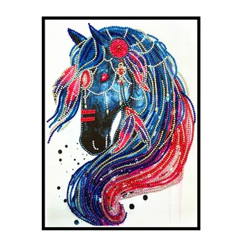 Posebna oblika slikarstva živali konj nosorogovo kroglice diamond samorog diamond mozaik prodaje kit obrti doma dekoracijo