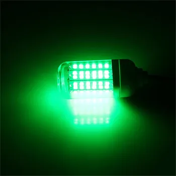 Nepremočljiva Ribolov Svetlobe LED Lučka za Iskanje Ribjih jat Sistem Svetlo Zelena / Modra / Bela / Topla Bela Ribolov Krapa Ribe 12V 15W Podvodno