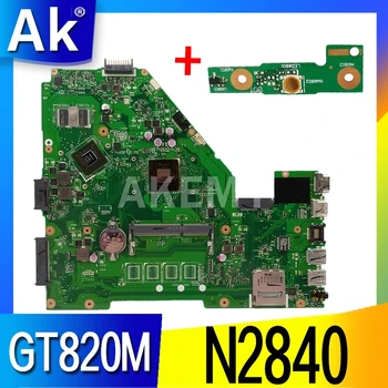 X550MD REV 2.0 GT820M 2GB mainboard za ASUS X550M X552M Y582M X550MD X550MJ X552M Motherboard N2840 CPU 2.167 GHZ