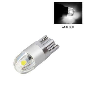 10Pcs Super White T10 3030 2SMD LED High Power Notranjosti Žarnice W5W 194 168 6W