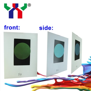 1 kg Vroče Prodaje sitotisk Optični Spremenljive barve F8 Rumena zelena modra