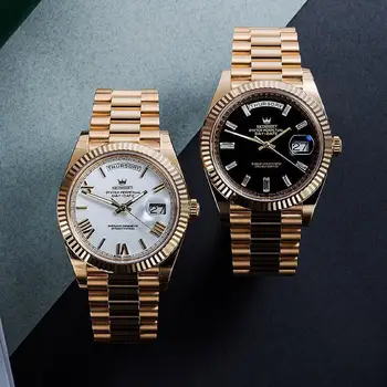 2020 Quartz uro moda darilo zlato prosti čas pazi za moške in ženske iz Nerjavečega jekla watchband watch klasičnih poslovnih formalno menⅰ