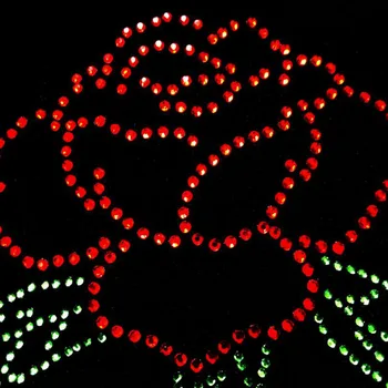 BLINGSTORY Kapljica Rose Cvet majica s kratkimi rokavi Ženske Kratkimi Rokavi Velikosti Vrh Tees Padec Ladijskega prometa