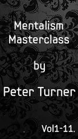 Mentalism Masterclass, ki jih Peter Turner,čarovniških trikov