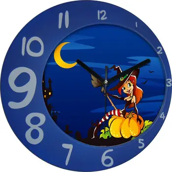 Po meri plastike, stenska ura quartz stenska ura otroška soba krožne clock oglaševanja darilo ura luna obliko ura