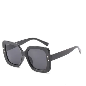 Klasičnih Kvadratnih Ženske Retro sončna Očala Riž Nail Fashion sončna Očala za Moške in Ženske Vseh-ujemanje Osebnosti Očala UV400 Oculos