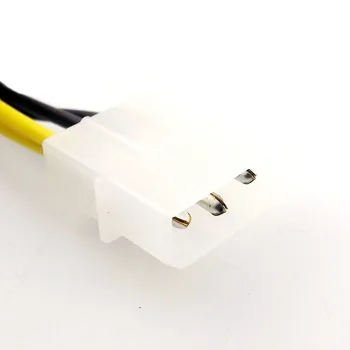 5pcs 4 Pin Molex, da P4/64 Bit ATX 12V Moč Notranjega PC napajalnik Priključek za Kabel usb Kabla 25 cm