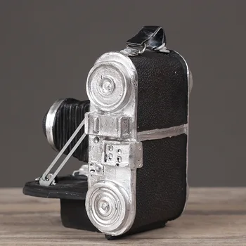 Vintage SLR Fotoaparat Kip Miniaturni Model, Obrti, Za Dekoracijo Doma Dodatki Smole Nordijska Umetnostne Obrti, Darila, Darila za Rojstni dan