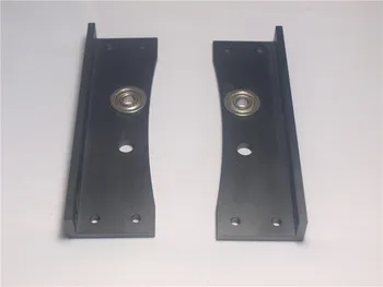 Reprap Lulzbot TAZ 3D tiskalnik za nadgradnjo kovine aluminij zlitine okvir zgornja kota kit levem kotu+desnem kotu nastavite
