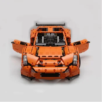 BuildMoc Tekmovalce Super Avto Obsega Športni Avto MOC-6214 Scorpion CK nastavite fit Tehnika Vozil, Gradnja Bloki, Opeke Igrače darilo